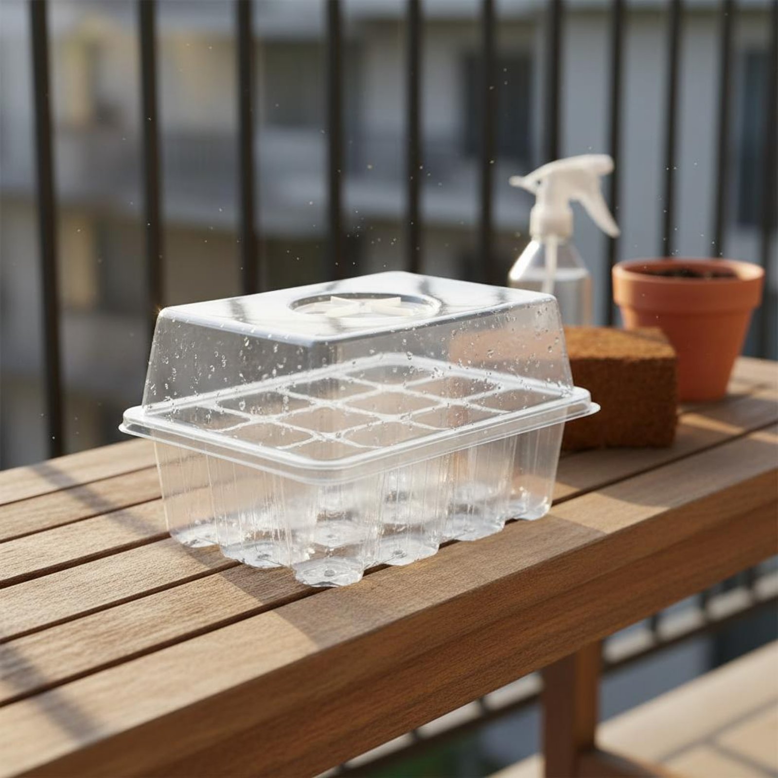 Humidity Dome Kit - Plateau de germination à 12 compartiments