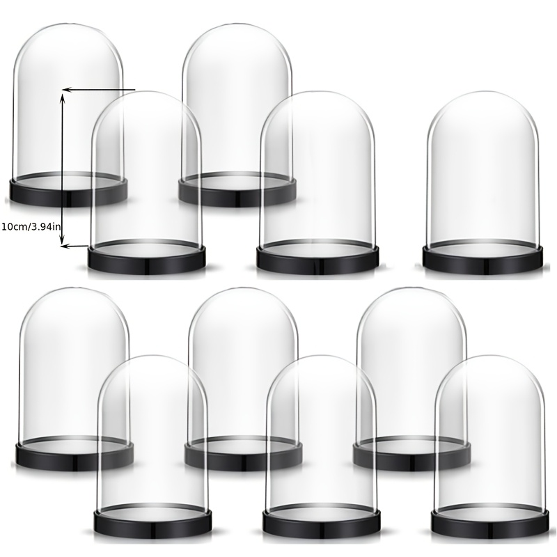 Plastic Dome Clear - Bocaux transparents en plastique pour boules