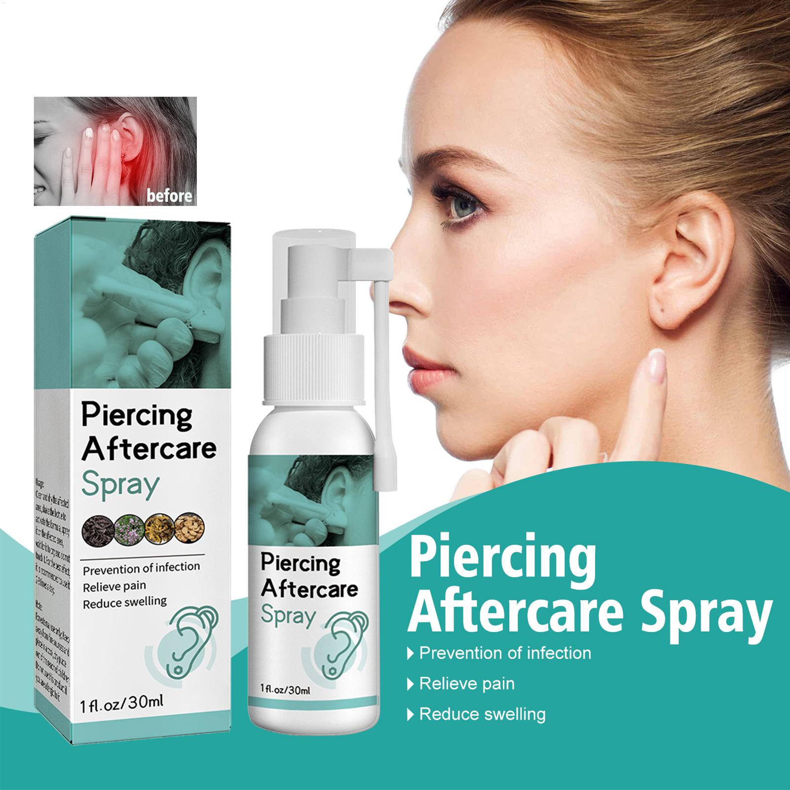 Misting Bottle Fine - Brume apaisante pour soins post-piercing, spray