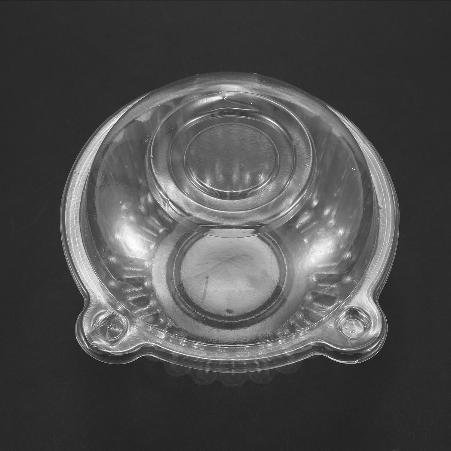 Plastic Dome Clear - AA77 50 X Porte-cupcakes individuels en