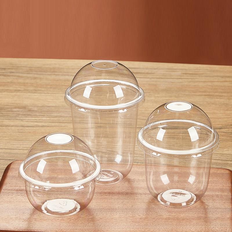Gobelets jetables en plastique - Plastic Dome Clear avis et prix