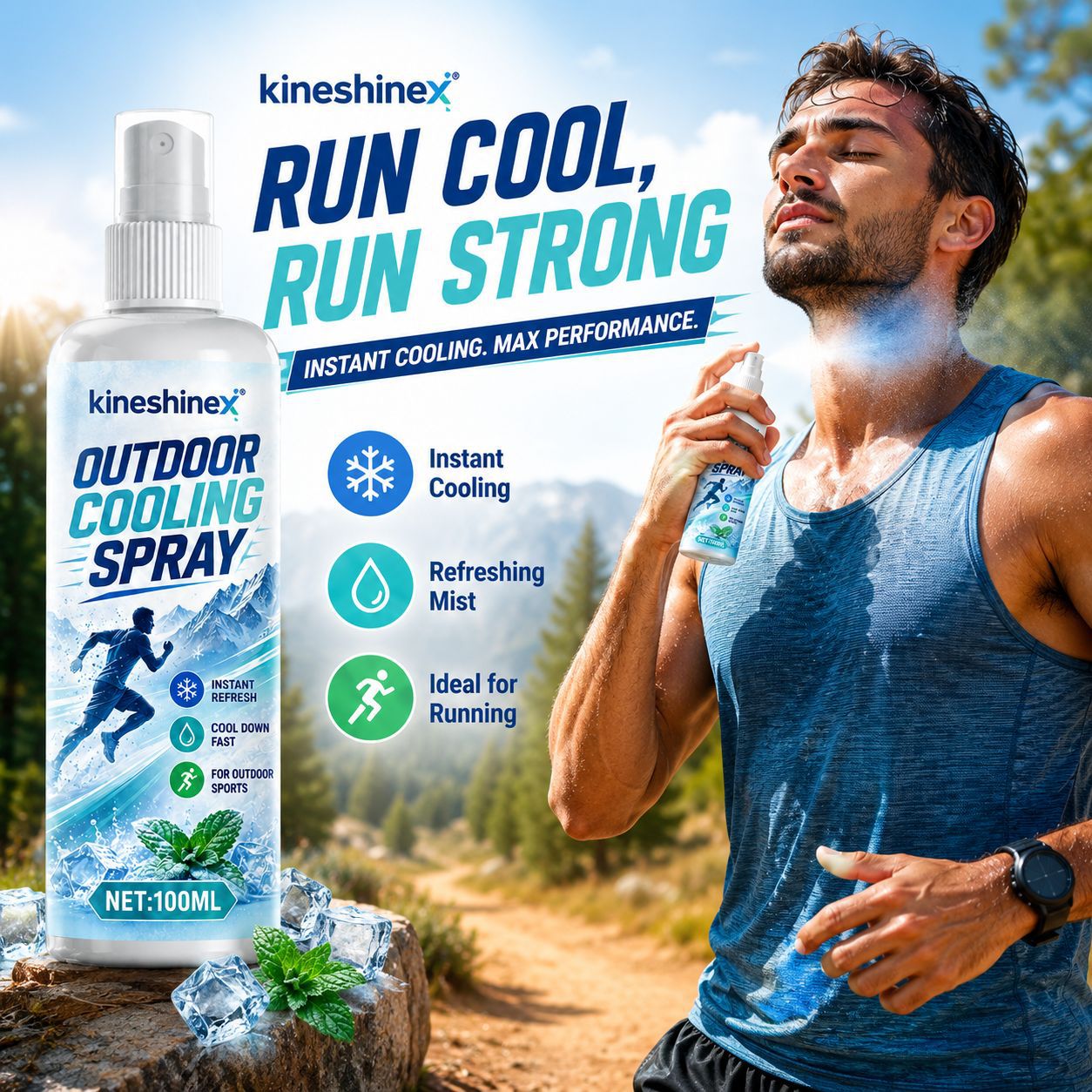 Spray Rafraîchissant Extérieur - Misting Bottle Fine avis et prix