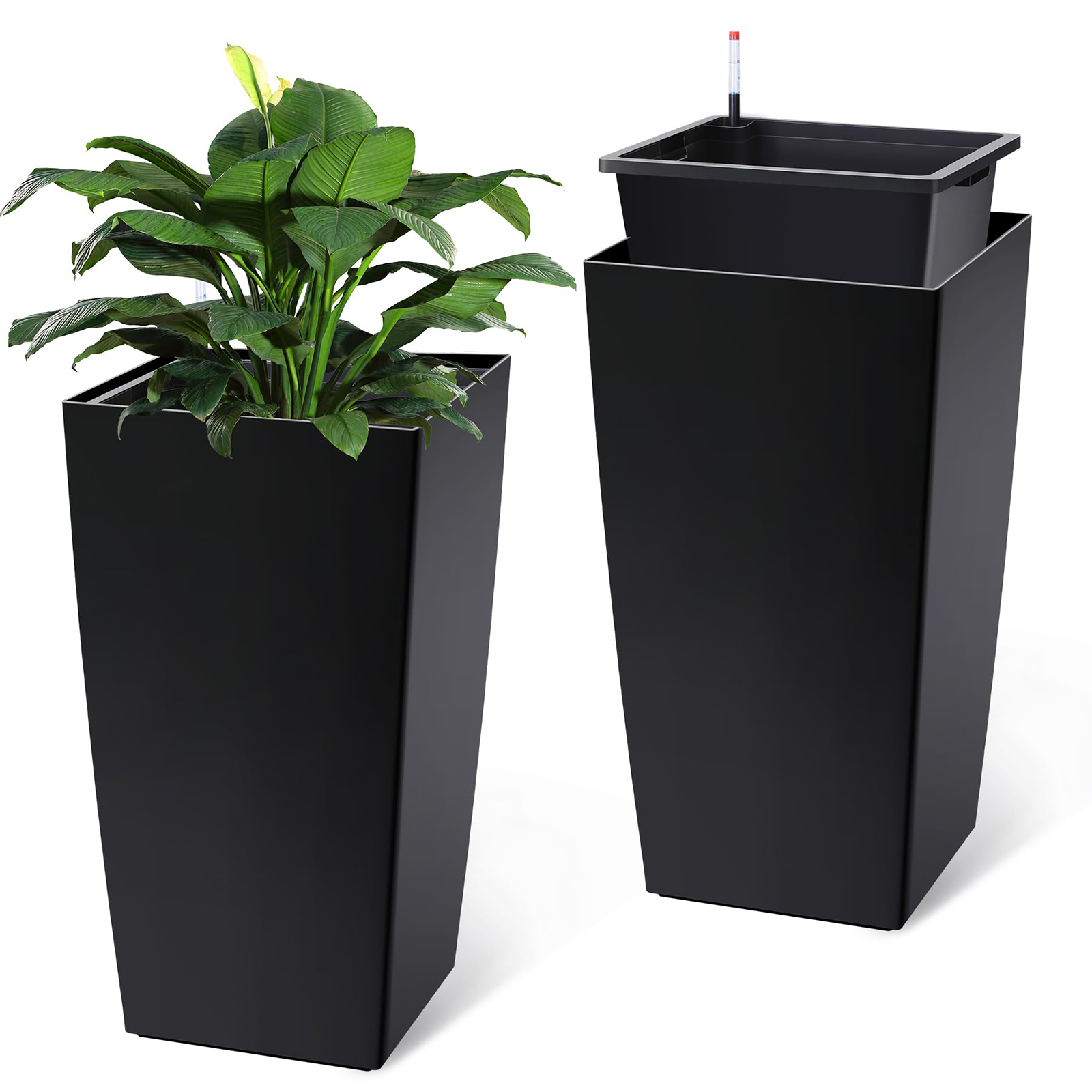 Ensemble de 2 jardinières haut - Self Watering Insert avis et prix
