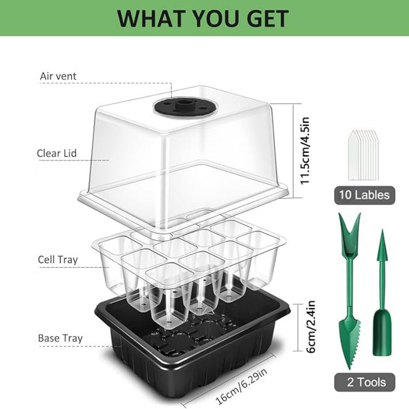 Plateau de semis avec éclairag - Humidity Dome Kit avis et prix
