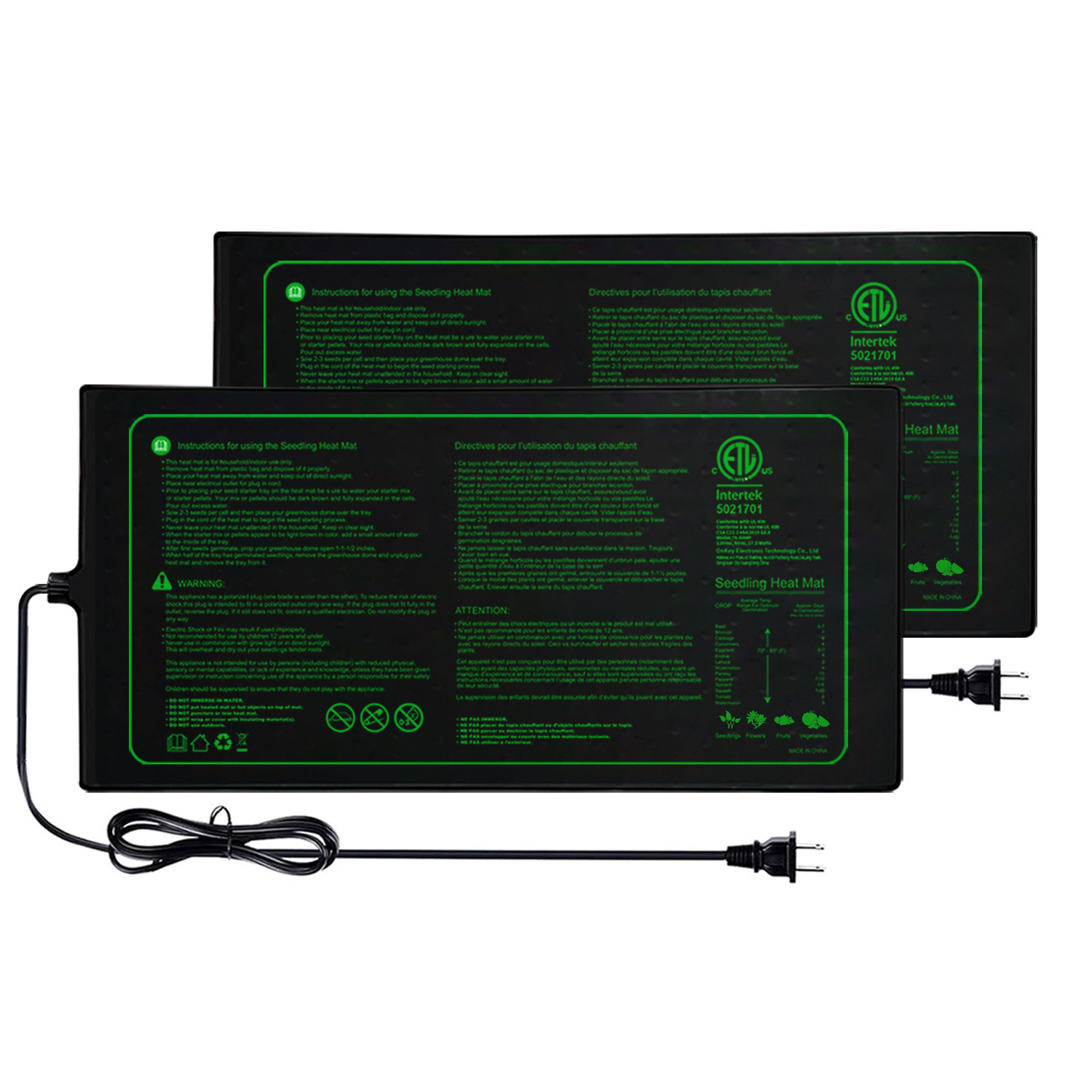 Tapis chauffant imperméable po - Heat Mat Seedling avis et prix