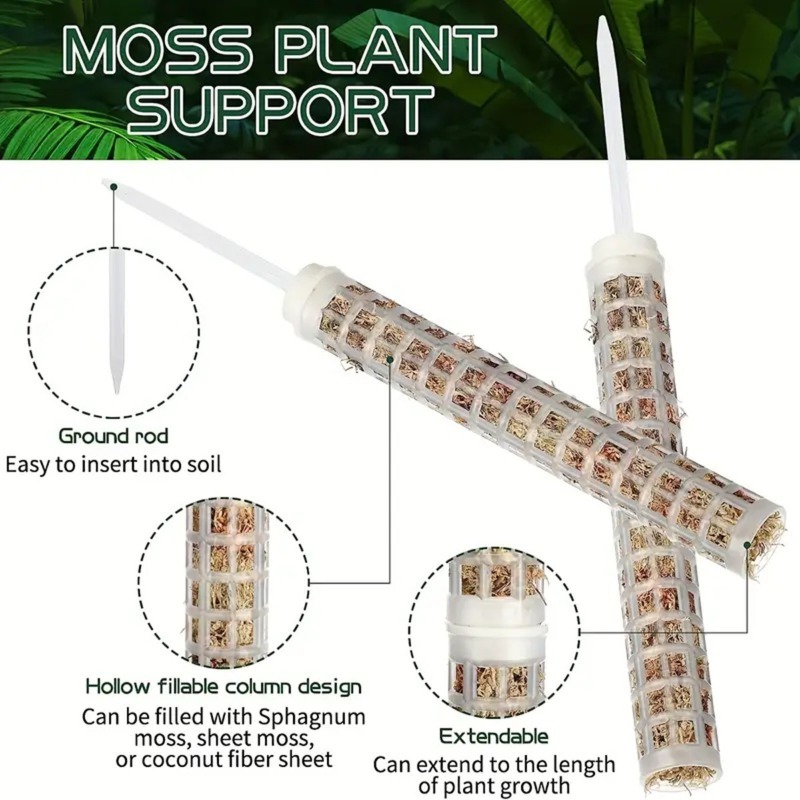 1/2/3 pièces Poteau en mousse  - Sphagnum Moss Dry avis et prix