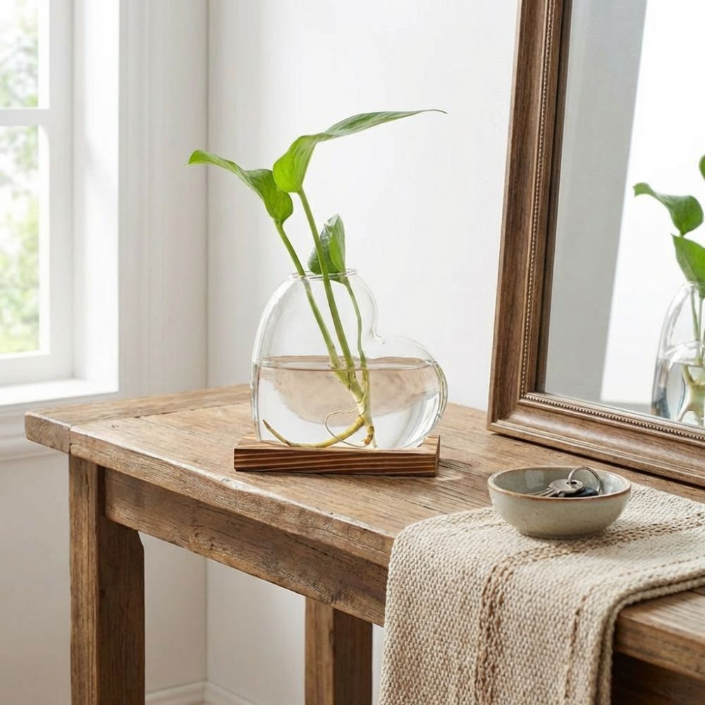 Vase en verre hydroponique tra - Propagation Station Vase avis et prix