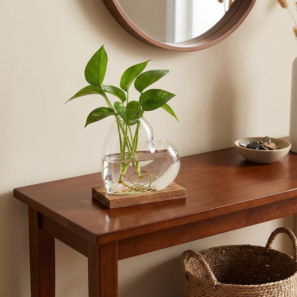 Vase en verre hydroponique tra - Propagation Station Vase avis et prix