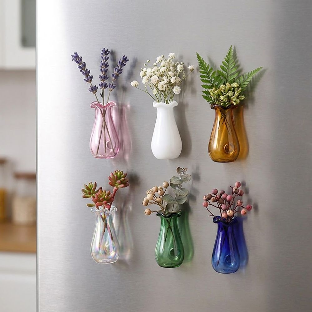 6 Pièces DIY Mini Vases Magnét - Propagation Station Vase avis et prix