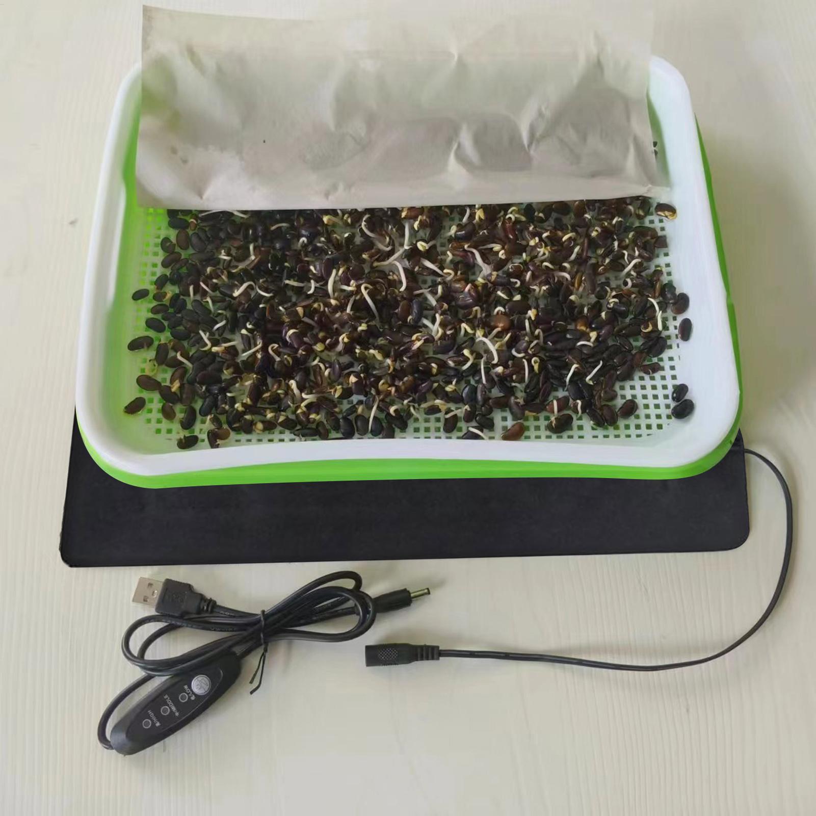 Tapis chauffant pour semis 5V  - Heat Mat Seedling avis et prix